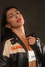 Ukrainian mail order bride Alexandra from Milan with black hair and green eye color - image 24