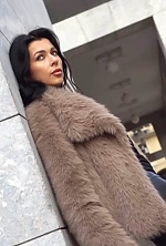 Ukrainian mail order bride Alexandra from Milan with black hair and green eye color - image 22