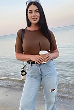 Ukrainian mail order bride Alona from Odesa with light brown hair and hazel eye color - image 6