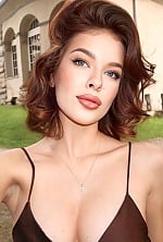 Ukrainian mail order bride Zlata from Kyiv with brunette hair and blue eye color - image 9