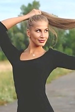 Ukrainian mail order bride Svetlana from Tallinn with blonde hair and blue eye color - image 3