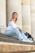 Ukrainian mail order bride Mariia from Kyiv with blonde hair and brown eye color - image 5