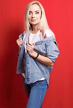 Ukrainian mail order bride Yulia from Kropyvnytskyi with blonde hair and blue eye color - image 5