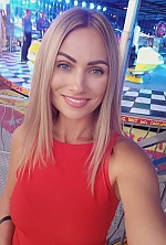 Ukrainian mail order bride Natalia from Odesa with blonde hair and blue eye color - image 3