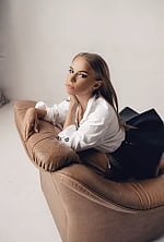 Ukrainian mail order bride Mariia from Paris with blonde hair and hazel eye color - image 31