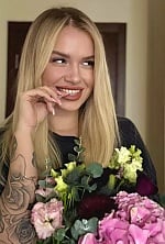 Ukrainian mail order bride Mariia from Paris with blonde hair and hazel eye color - image 32