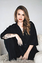 Ukrainian mail order bride Mariia from Paris with blonde hair and hazel eye color - image 25