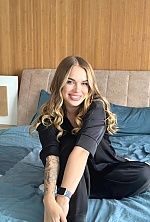 Ukrainian mail order bride Mariia from Paris with blonde hair and hazel eye color - image 6