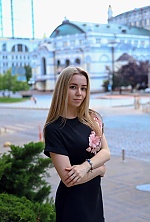 Ukrainian mail order bride Victoria from Kyiv with blonde hair and brown eye color - image 2