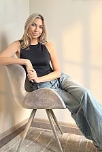 Ukrainian mail order bride Olga from Kyiv with blonde hair and grey eye color - image 3