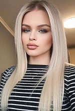 Ukrainian mail order bride Olesia from Poltava with blonde hair and blue eye color - image 4