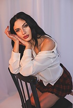 Ukrainian mail order bride Anastasiya from Mykolaiv with black hair and brown eye color - image 6