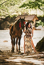 Ukrainian mail order bride Olena from Florence with brunette hair and brown eye color - image 68