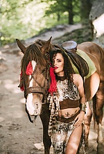 Ukrainian mail order bride Olena from Florence with brunette hair and brown eye color - image 69