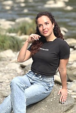 Ukrainian mail order bride Olena from Florence with brunette hair and brown eye color - image 78