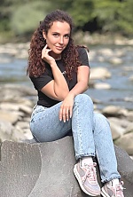 Ukrainian mail order bride Olena from Florence with brunette hair and brown eye color - image 50