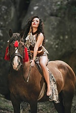 Ukrainian mail order bride Olena from Florence with brunette hair and brown eye color - image 67