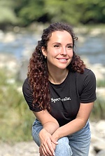 Ukrainian mail order bride Olena from Florence with brunette hair and brown eye color - image 77