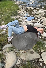 Ukrainian mail order bride Olena from Florence with brunette hair and brown eye color - image 48