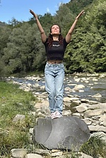 Ukrainian mail order bride Olena from Florence with brunette hair and brown eye color - image 49