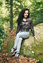 Ukrainian mail order bride Olena from Florence with brunette hair and brown eye color - image 37