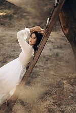 Ukrainian mail order bride Elena from Kyiv with brunette hair and green eye color - image 12