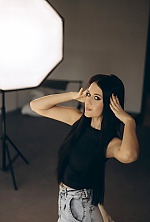 Ukrainian mail order bride Elena from Kyiv with brunette hair and green eye color - image 10