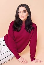 Ukrainian mail order bride Ekaterina from Kyiv with black hair and brown eye color - image 10