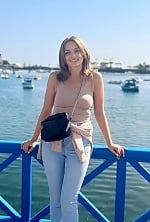 Ukrainian mail order bride Olga from Naarden with blonde hair and green eye color - image 6