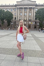 Ukrainian mail order bride Victoria from Kyiv with blonde hair and blue eye color - image 3