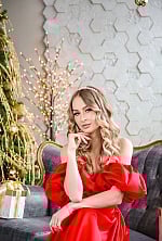 Ukrainian mail order bride Victoria from Kyiv with blonde hair and blue eye color - image 9