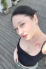 Ukrainian mail order bride Diana from Odesa with black hair and brown eye color - image 3