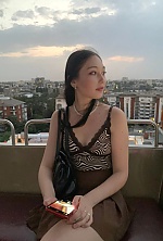 Ukrainian mail order bride Diana from Odesa with black hair and brown eye color - image 6