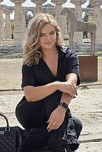 Ukrainian mail order bride Anna from Naples with blonde hair and blue eye color - image 31