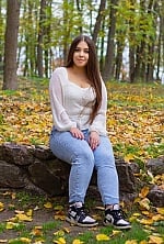 Ukrainian mail order bride Alona from Cherkasy with black hair and green eye color - image 8