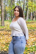Ukrainian mail order bride Alona from Cherkasy with black hair and green eye color - image 9