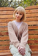 Ukrainian mail order bride Arina from Cherkasy with blonde hair and green eye color - image 2
