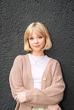 Ukrainian mail order bride Arina from Cherkasy with blonde hair and green eye color - image 8