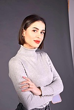 Ukrainian mail order bride Tetiana from Odesa with black hair and brown eye color - image 2