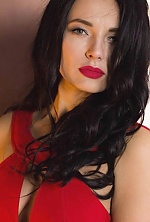 Ukrainian mail order bride Iryna from Kyiv with black hair and green eye color - image 6