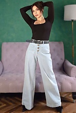 Ukrainian mail order bride Yulia from Lviv with black hair and brown eye color - image 8