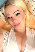 Ukrainian mail order bride Svitlana from Odesa with blonde hair and blue eye color - image 6
