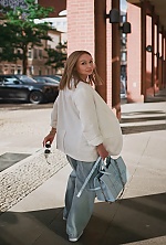 Ukrainian mail order bride Anastasia from Düsseldorf with blonde hair and blue eye color - image 22