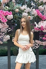 Ukrainian mail order bride Anhelina from Kyiv with brunette hair and green eye color - image 5