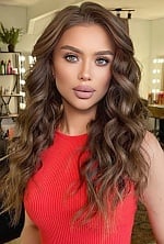 Ukrainian mail order bride Anhelina from Kyiv with brunette hair and green eye color - image 8