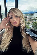 Ukrainian mail order bride Angie from Barranquilla with blonde hair and blue eye color - image 8