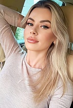 Ukrainian mail order bride Oksana from Rivne with blonde hair and blue eye color - image 2