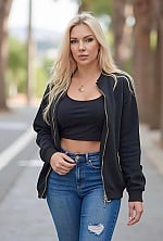 Ukrainian mail order bride Nataliia from Kropyvnytskyi with blonde hair and green eye color - image 8