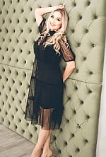 Ukrainian mail order bride Ganna from Kyiv with blonde hair and green eye color - image 8