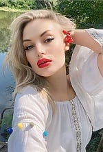 Ukrainian mail order bride Mariia from Kremenchug with blonde hair and green eye color - image 4